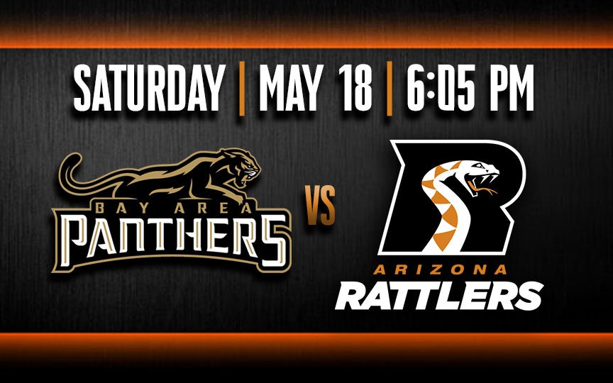 More Info for Arizona Rattlers vs Bay Area Panthers