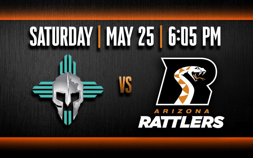 More Info for Arizona Rattlers vs Duke City Gladiators